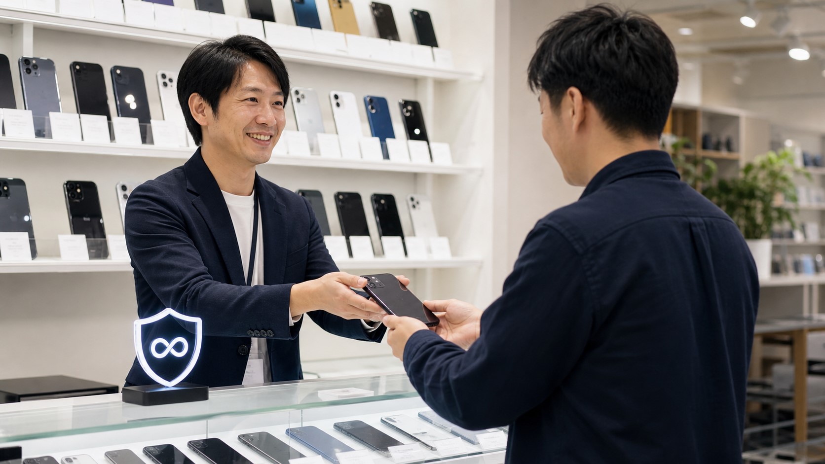 安心して買える赤ロム永久保証の仕組み