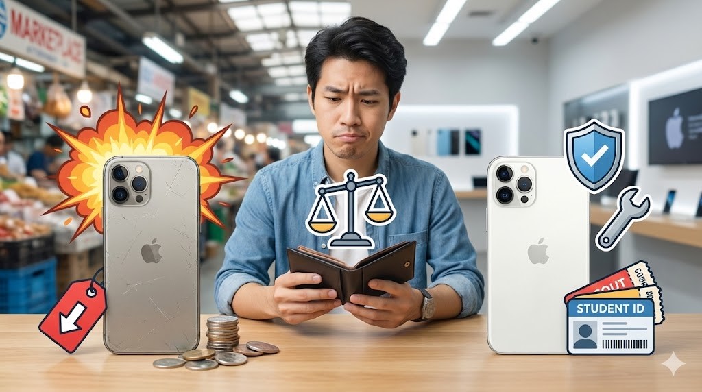 どっちがいいか迷う中古iPhoneの価格